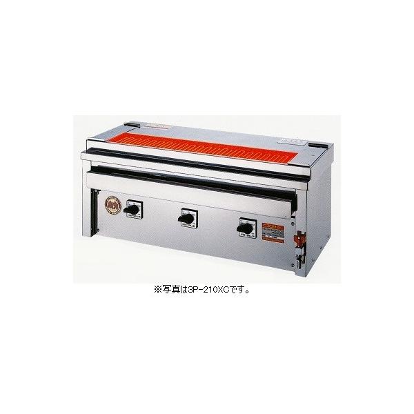 ヒゴグリラー　ステンレス製焼網　焼鳥大串タイプ　3P-210X・3P-210XC 3P-210X 焼鳥大串タイプ 床置型 ヒゴグリラー 電気式｜業務用