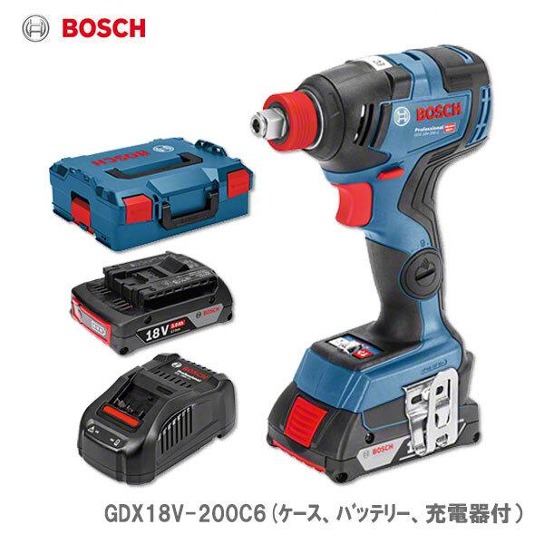 2つ目 バッテリー2個付き Bosch コードレスインパクトドライバー18v
