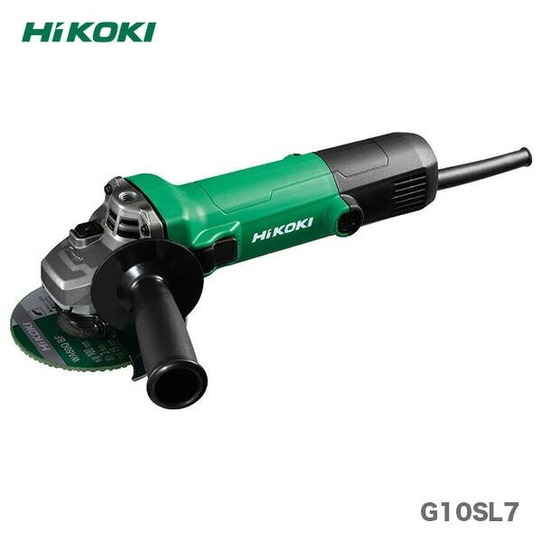 【オススメ】HiKOKI　ディスクグラインダ　G10SL7　JAN：4966376411252