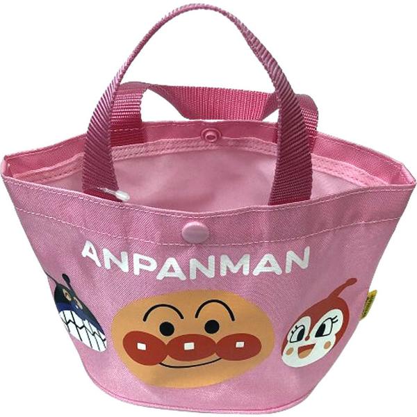 アンパンマン ミニ手提げバッグ ピンク 子供用 あんぱんまん バッグ 可愛い カバン ベビーバッグ 子供かばん ミニトートバッグ 幼児用 かばん 送料無料