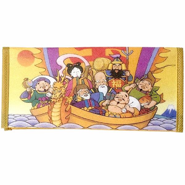 開運財布 七福神 宝船 札入れ 縁起物 招福 開運 宝くじ 通帳 開運財布 七福神 宝船 札入れ 縁起物 招福 開運 宝くじ 通帳