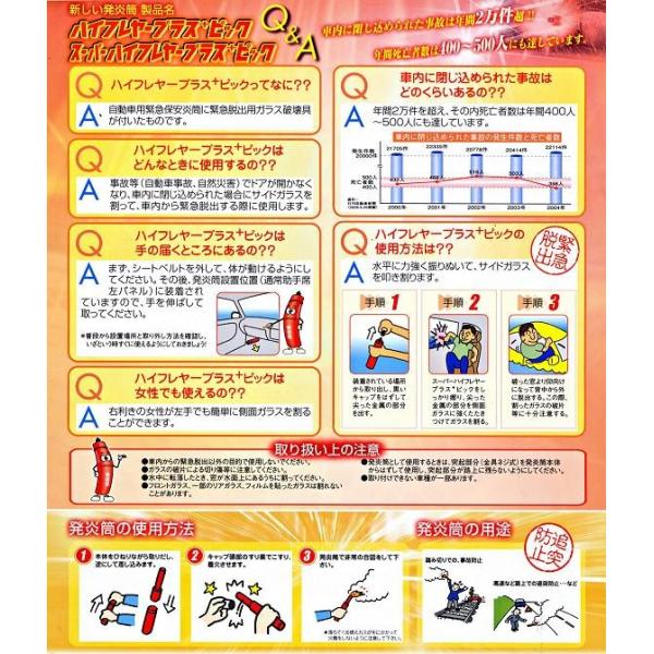 日本リーカット製 自動車用緊急保安炎筒 スーパーハイフレヤープラスピック 小ピック付き Hf Buyee Buyee Japanese Proxy Service Buy From Japan Bot Online
