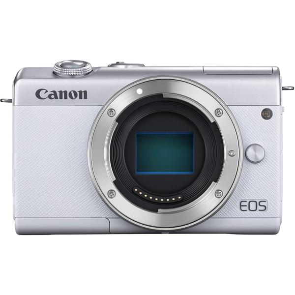 Canon ミラーレス一眼　EOS M200 カメラ　ホワイト Amazon | Canon ミラーレス一眼カメラ EOS M200 標準ズーム