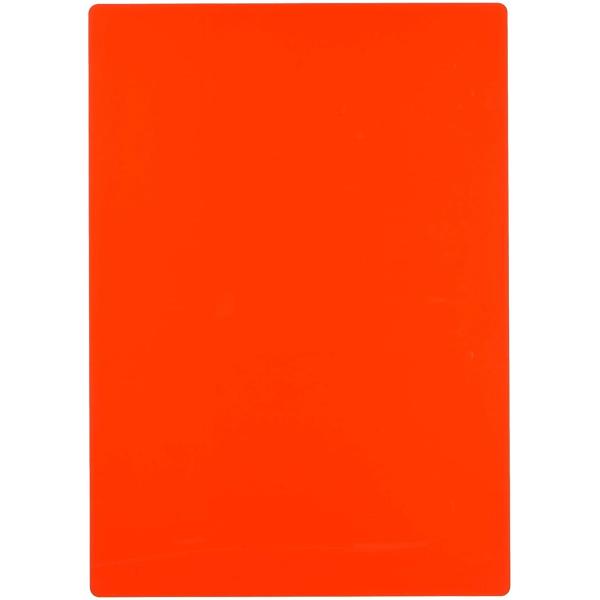 他サイト： クツワ 新入学 A4再生PET暗記用下敷（硬質）赤の商品画像