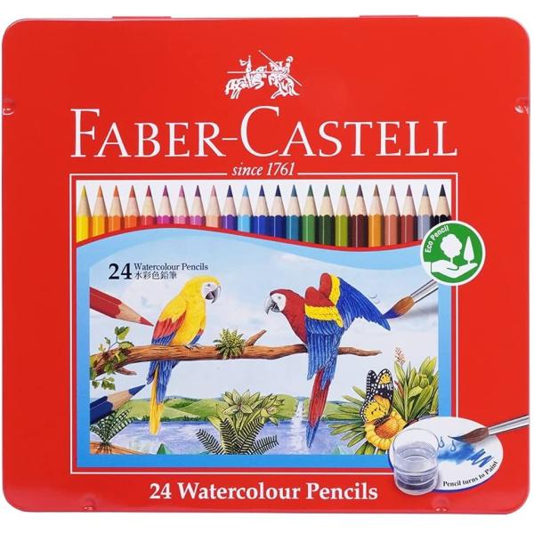 ファーバーカステル　水彩色鉛筆　24色　 ＴＦＣ−ＷＣＰ／２４Ｃ | 文具 文房具 オフィス用品 事務用品 日用品