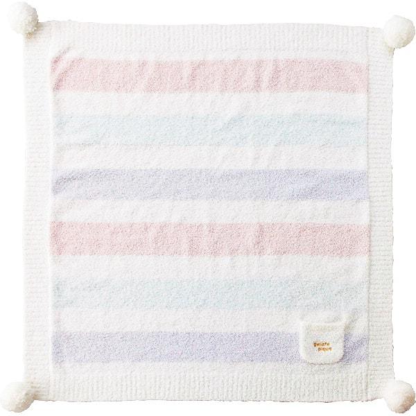 ブランケット　ジェラートピケ　ベビー用品　ベビー毛布　クマ　おくるみ ラッピング済み】【BABY】パウダーベアおくるみ＆ぬいぐるみSET