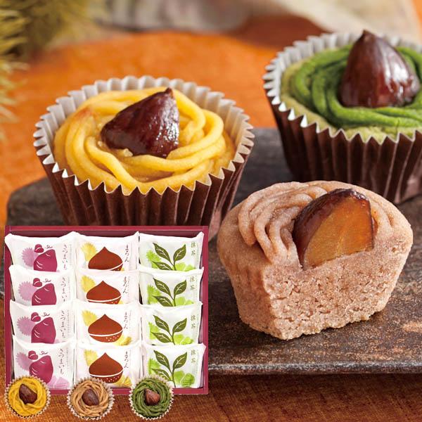 爆買 お歳暮 御歳暮 2026 お菓子 ギフト 和菓子 栗 スイーツ ケーキ モンブラン 京都 養老軒 渋皮栗の焼きモンブラン 3種 セット 食品 グルメ 食べ物 YJ-SCD