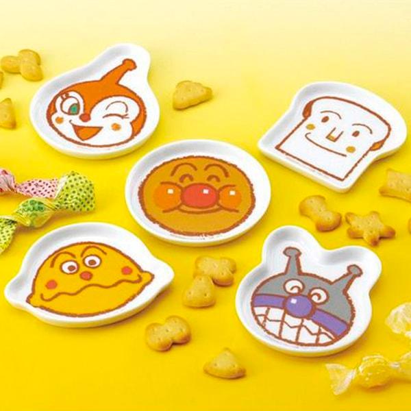 アンパンマン キャラクター グッズ 子ども用食器 ギフト アンパンマン顔型 小皿 セット 内祝い お返し 子ども 子供 お皿 ミニ皿 かわいい 432760