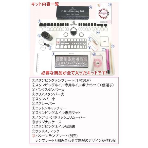 ８秒でこのアート プロ用スタンピングネイルキット 専用マニキュア付き 送料無料 Buyee Buyee Japanese Proxy Service Buy From Japan Bot Online