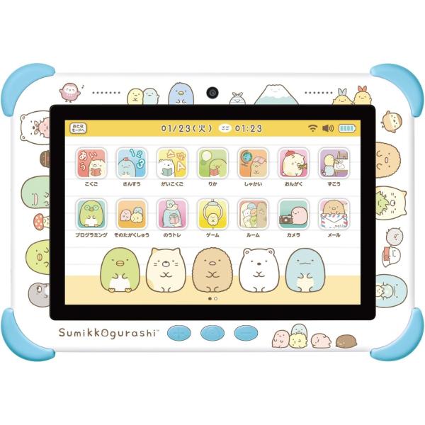 すみっこパッド タブレット ブルー すみっコぐらし Wi-Fiでつながる! みんなとつながる! すみっコパッド 対象年齢5歳以上 8インチ アガツマ(AGATSUMA)
