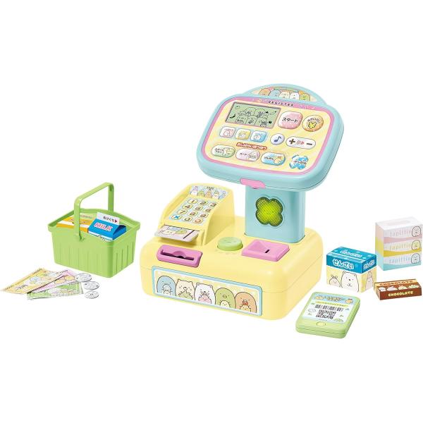 他サイト： すみっこ レジ セルフレジスター アガツマ すみっコぐらし ピピッとスキャンでおかいもの！すみっコセルフレジスターの商品画像