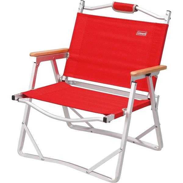 Coleman（コールマン） チェア フォールディングチェア レッド : みの