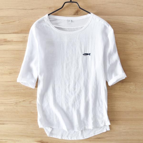 Tシャツ メンズ 五分袖 リネンtシャツ 綿麻tシャツ 無地 半袖tシャツ 薄手 涼しい 夏物 新作 Buyee Buyee 提供一站式最全面最專業現地yahoo Japan拍賣代bid代拍代購服務 Bot Online
