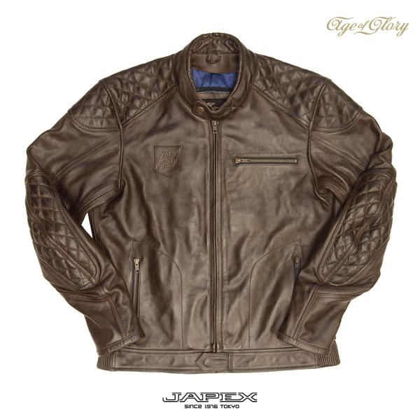 オア　グローリー　ライダースジャケット 中古・古着通販】OR GLORY (オアグローリー) レザーライダース