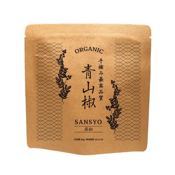 他サイト： ミシュラン獲得店でも使用！最高品質　手摘み四川青山椒(藤椒) 香り広がるホールタイプ 無農薬栽培30g　詰め替え用にもの商品画像