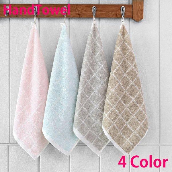 ハンドタオル 無地 網目模様 バス用品 シンプル お洒落 お手洗い キッチン フックかけ お手拭き 引っ掛け 吊り下げ ループ付き Jasmine Fvtea430 Jasmine Select 通販 Yahoo ショッピング