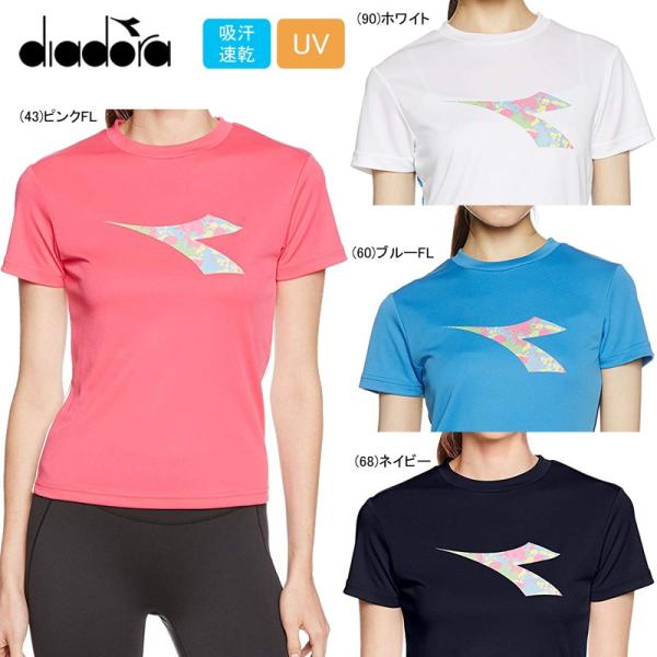 DIADORA ディアドラ テニスウェア レディス Ｔシャツ プラクティスシャツ DTL7595【1...