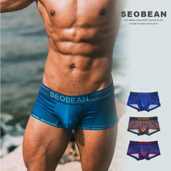 SEOBEAN セビン デイブレイク グラデーション ローライズ ボクサーパンツ M-XL