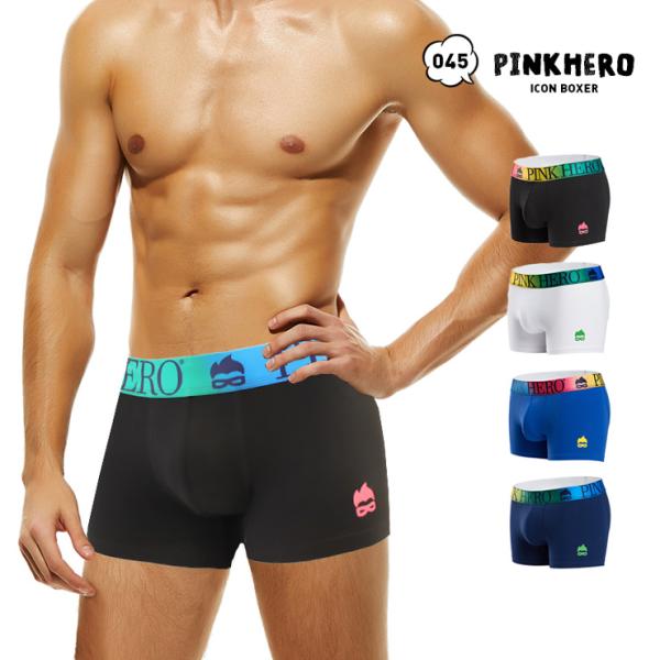 PINKHERO アイコン ローライズボクサーパンツ グラデーションウエスト 045 ローライズ ボクサーブリーフ