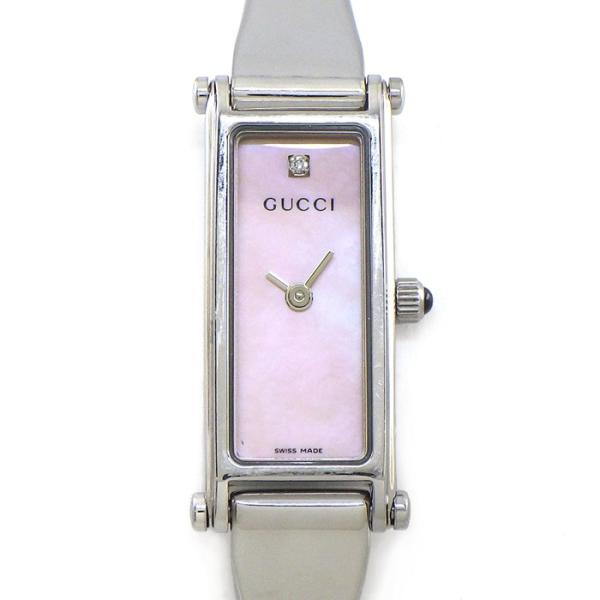 GUCCI（グッチ） 腕時計 バングルウォッチ 1500L 1ポイント ダイヤ