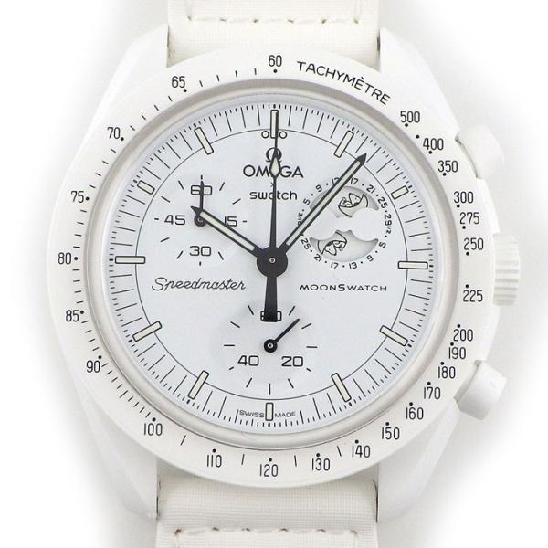 スウォッチ×オメガ Swatch×OMEGA 腕時計 ムーンスウォッチ ミッション トゥ ザ ムーンフェイズ SO33W700 スヌーピー クロノグラ