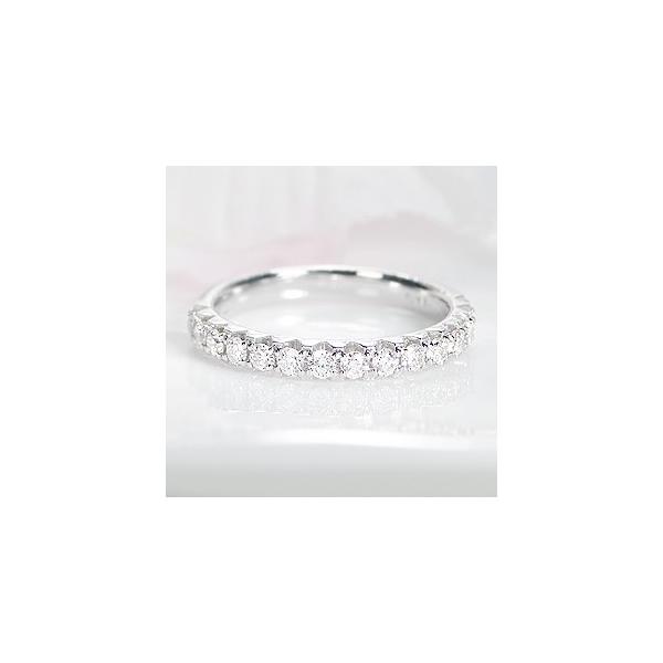 ダイヤモンド リング エタニティリング 50代 プラチナ 指輪 0.5ct 記念 