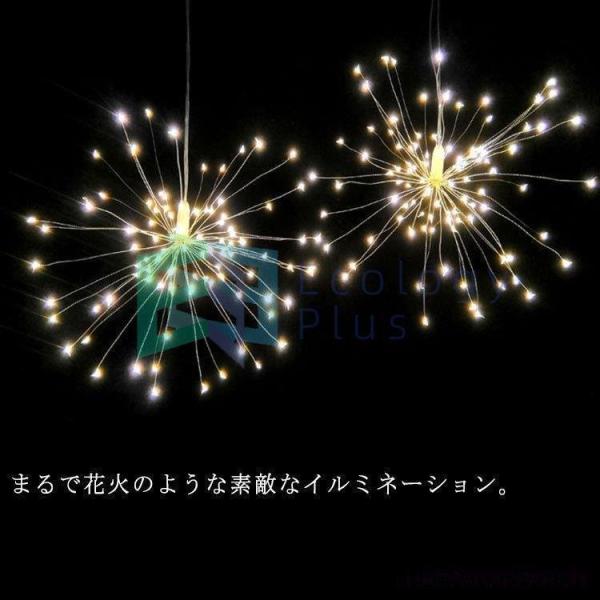 花火型イルミネーションLED直径4m