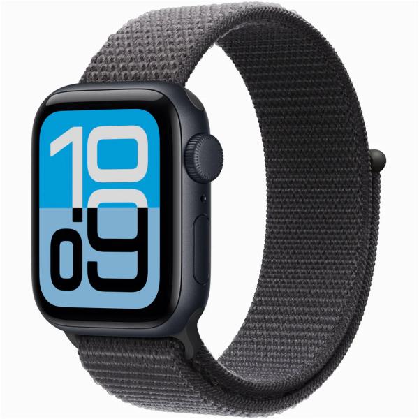 ★新品未開封 Apple Watch SE 3 GPSモデル 40mm MEHX4J/A+MFFA4FE/A ミッドナイトアルミニウムケース/ダークグレイスポーツループ A3324 SE3 4549995615517