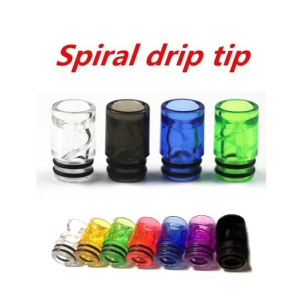 スパイラル ドリップチップ 510 互換 スピットバック防止 Vape パーツ 部品 電子タバコ Driptip 2 電子タバコ専門jctヤフー店 通販 Yahoo ショッピング