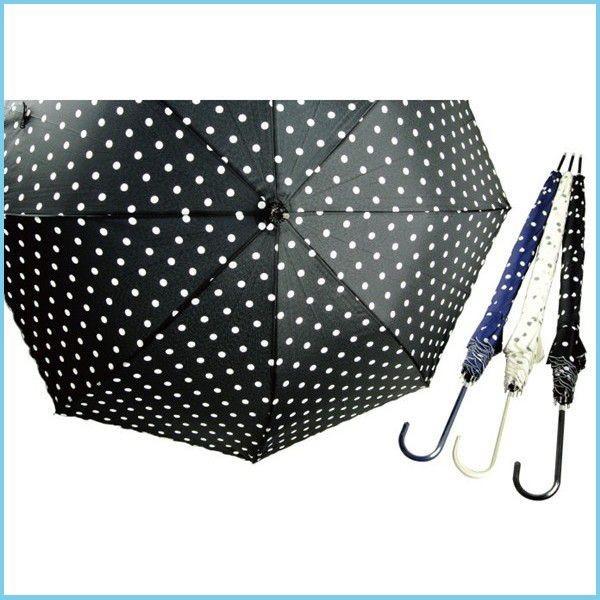 傘 レディース おしゃれ ふちスカラップ 婦人ポンジー 傘立て 傘梅雨 雨具 通勤 ドット 雑貨 女性用 チャリ 日除け 雨除け