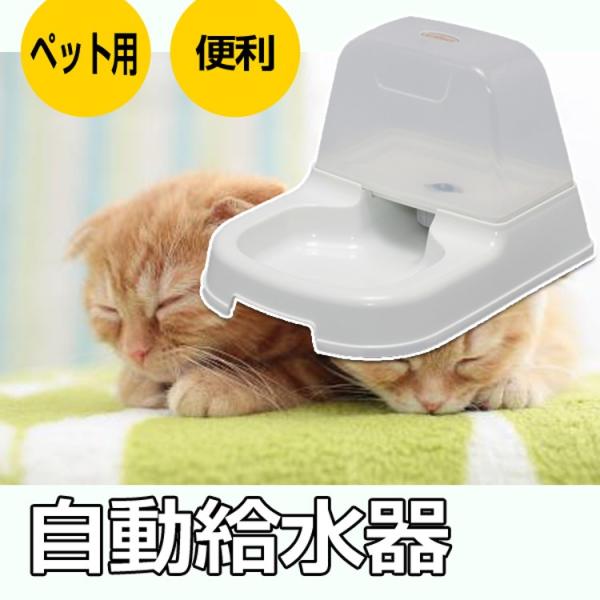 自動給水器 犬 猫 ペット用 水飲み 2l 給水器 給水機 電池不要 エコ