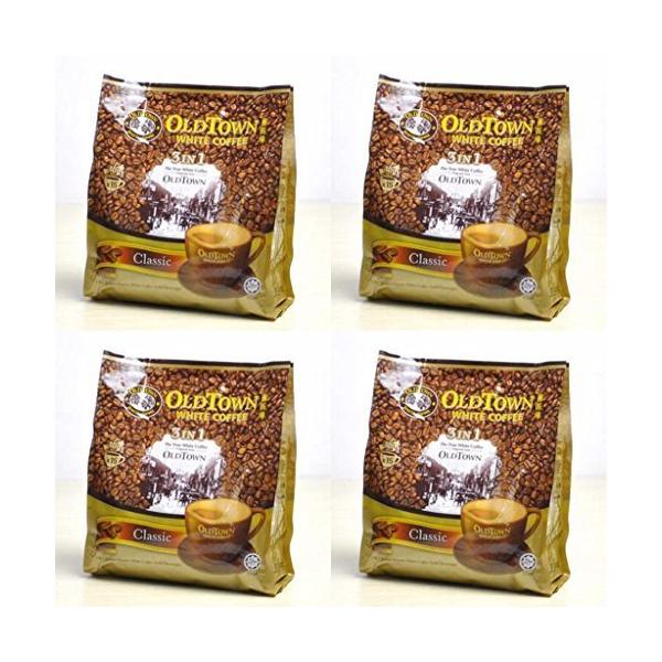 オールドタウン OLDTOWN Classic 15 x 35g ホワイトコーヒー クラシック 3in1｜マレーシアコーヒー 4袋セット