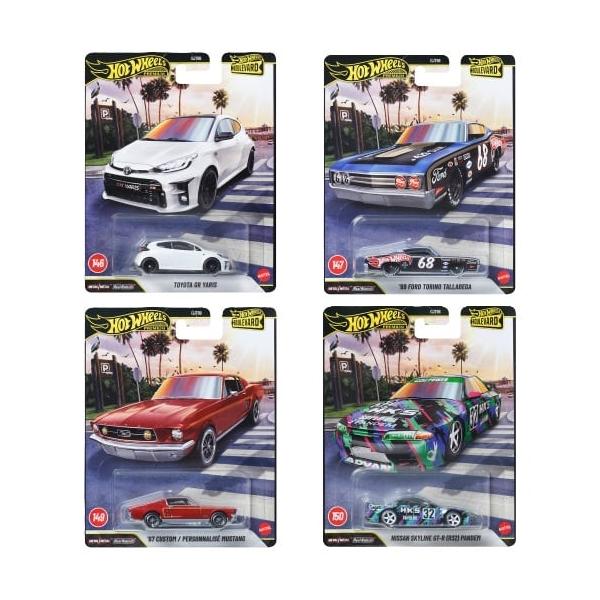 MATTEL（マテル） Hot Wheels ホットウィール ブールバード 4台セット