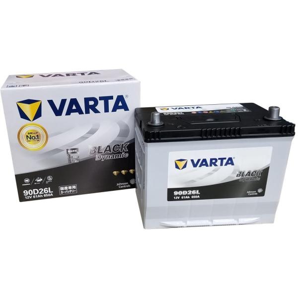 VARTA VARTA 90D26L BLACK DYNAMIC 国産車用バッテリー : ANKGLIDPower
