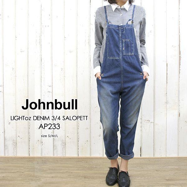 Johnbull ジョンブル レディース ライトオンス デニム Johnbull ジョンブル レディース ライトオンス デニム