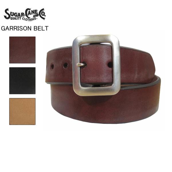 SUGAR CANE CANE シュガーケーン 天然皮革 牛革ベルト レザーベルト