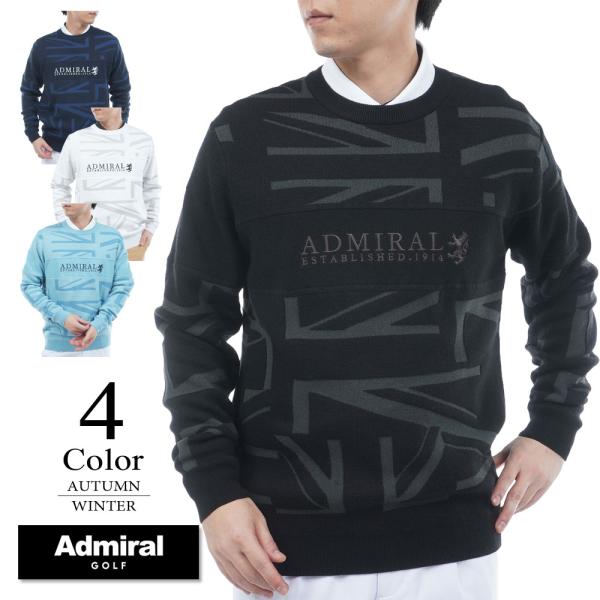 【新品未使用】Admiral アドミラル　ゴルフ　ニット　セーター メンズLL Admiral Golf（アドミラルゴルフ） セール/30％OFF アドミラル ゴルフ