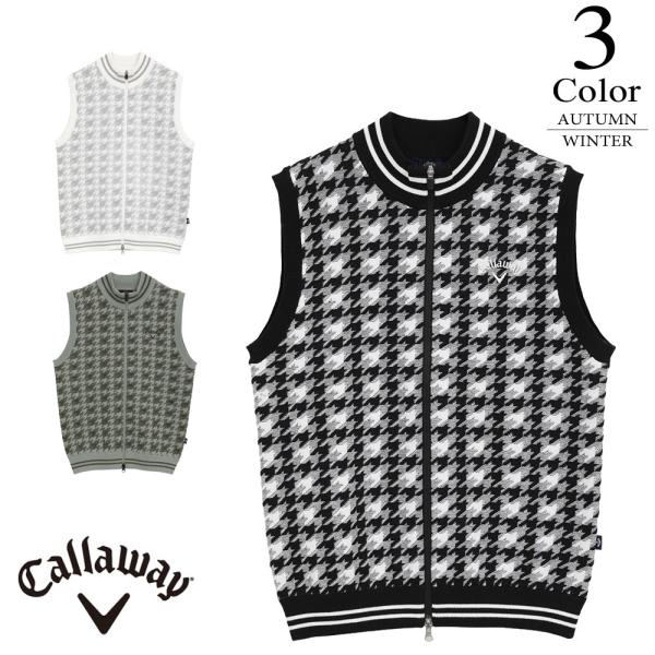 Callaway（キャロウェイ） セール/30％OFF ゴルフウェア 千鳥ジャ