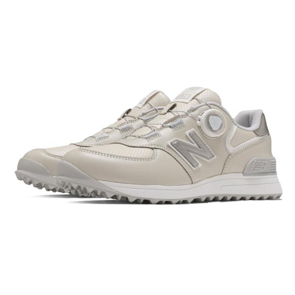 New Balance P5倍 ニューバランス ゴルフ シューズ ベージュ(B4