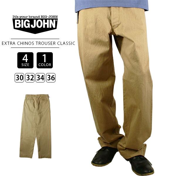 Big John BIG JOHN ビッグジョン メンズ XX EXTRA CHINOS TAPERD Big John BIG JOHN ビッグジョン メンズ XX EXTRA CHINOS TAPERD