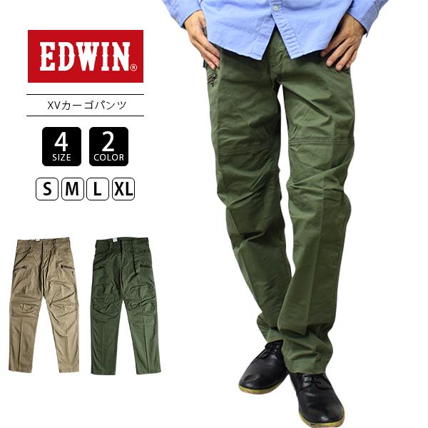 EDWIN エドウィン カーゴパンツ XV シリーズ チノパンツ EDWIN エドウィン カーゴパンツ XV シリーズ チノパンツ
