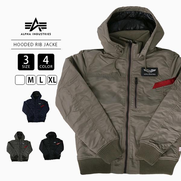 Alpha Industries ALPHA アルファメンズ フーデッドリブ Alpha Industries ALPHA アルファメンズ フーデッドリブ