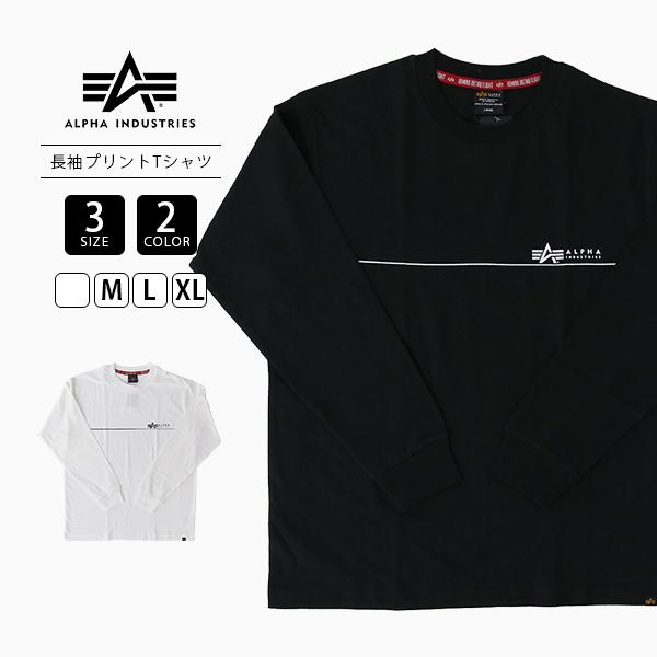 Alpha Industries（アルファ・インダストリーズ） ALPHA メンズ 長袖 T