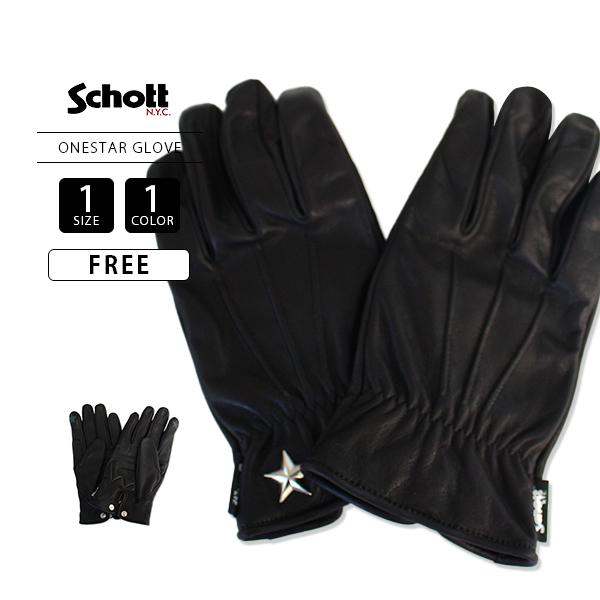 新品★ショット★ワンスターレザーグローブ　　L AVIREX Schott ショット 手袋 ONESTAR GLOVE ワンスター