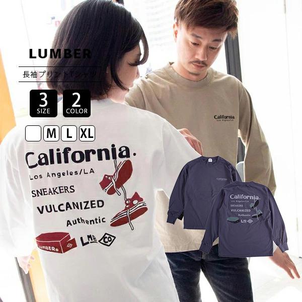 LUMBER ランバー ユニセックス トップス 長袖 Tシャツ ロンT シンプル