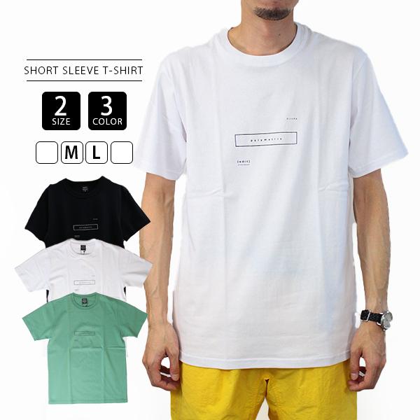 Tシャツ メンズ 半袖 綿100% レディース BOX ロゴ 文字 ブラック