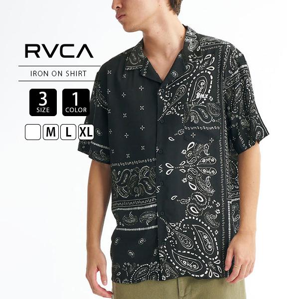 RVCA（ルーカ） メンズ トップス 半袖 シャツ IRON ON SH オープン