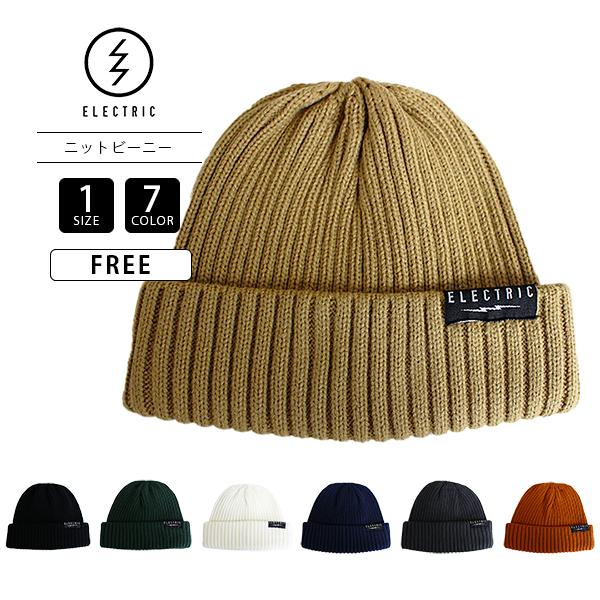 ELECTRIC（エレクトリック） 帽子 ニットキャップ ビーニー ピスネーム