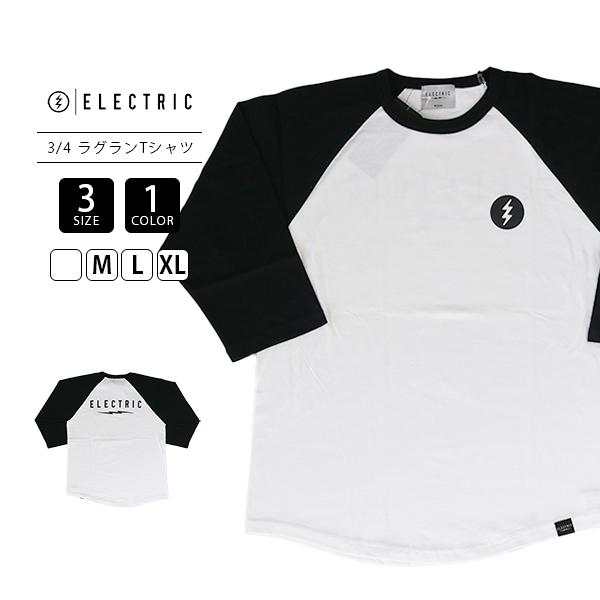 ELECTRIC（エレクトリック） メンズ 七分袖 ラグランスリーブ ラグラン 