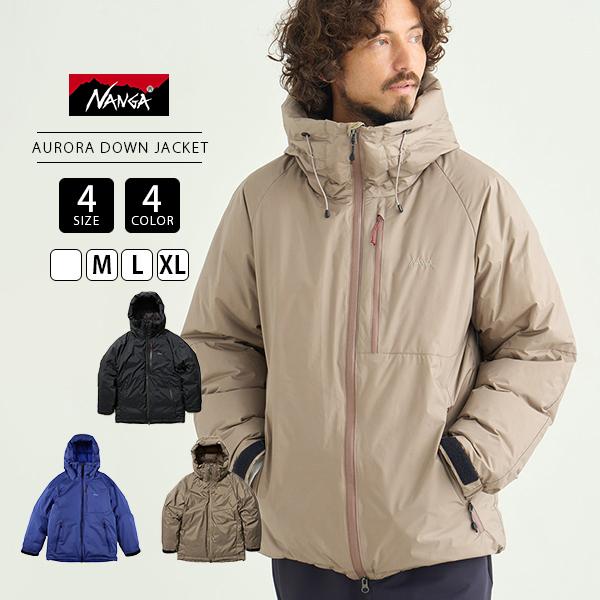 NANGA ナンガ AURORA TEX DOWN JACKET メンズ アウター ダウンジャケット オーロラテックス フードあり 防寒 ダックダウン ND2441-1A001